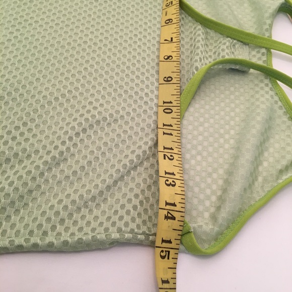 Sand & Sun Green Dress Tank Cover up SZ Tag Faded - Picture 5 of 7